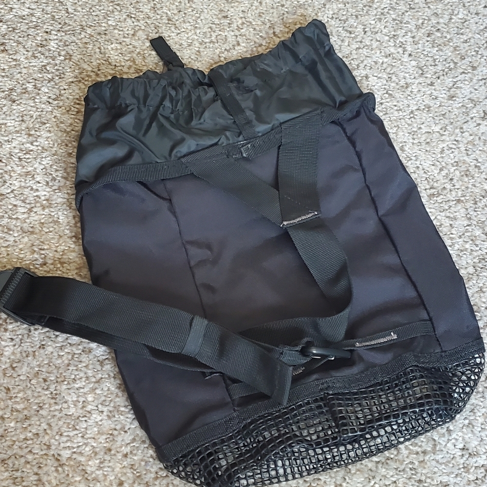 Universal Volunteers Black Drawstring Backpack Wi… - image 2